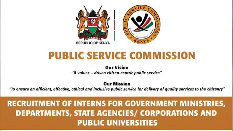 PSC Announces New Internship Recruitment for Degree Holders; Full Details