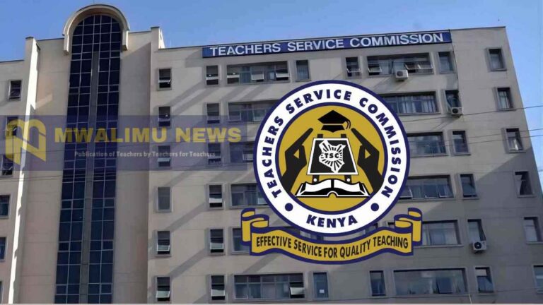 TSC Addresses July 2026 Teachers’ Salary Increment Reports Teachers Service Commission (TSC) Logo & Building - mwalimunews.com